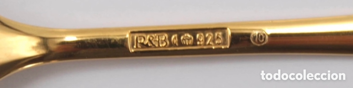 Coleccionismo: Cuchara coleccionable Robbe & Berking plata 925 - Foto 4