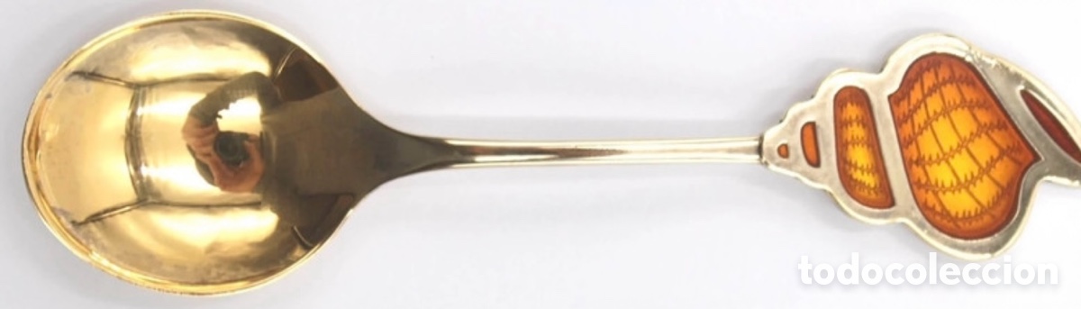 Coleccionismo: Cuchara coleccionable Robbe & Berking plata 925 - Foto 2