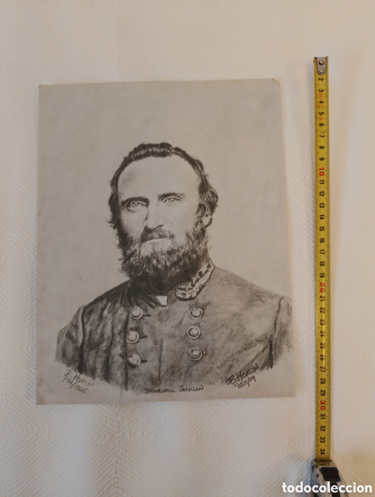 Coleccionismo: Thomas Jonathan stonerwall Jackson - Foto 2
