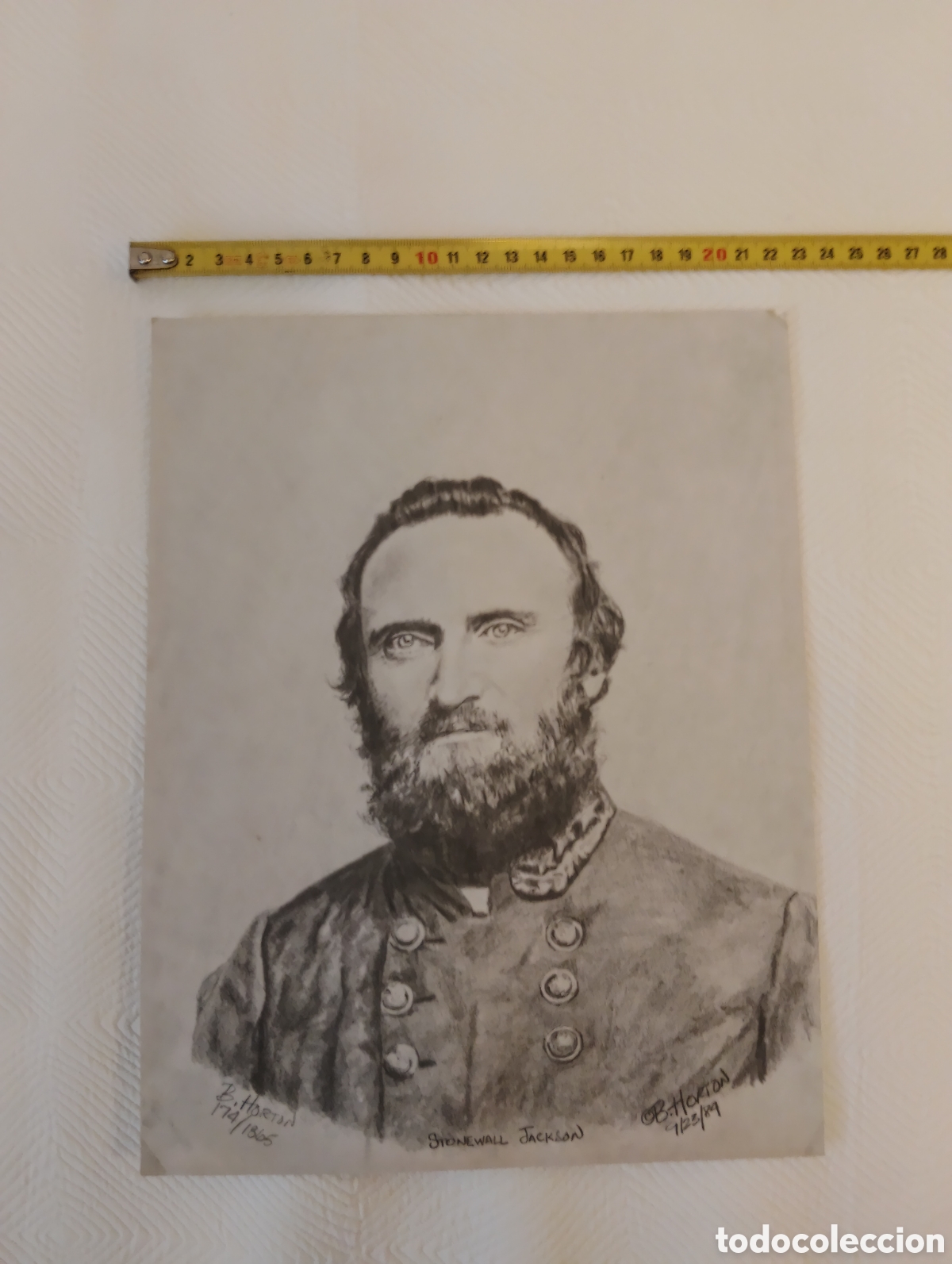 Coleccionismo: Thomas Jonathan stonerwall Jackson - Foto 3