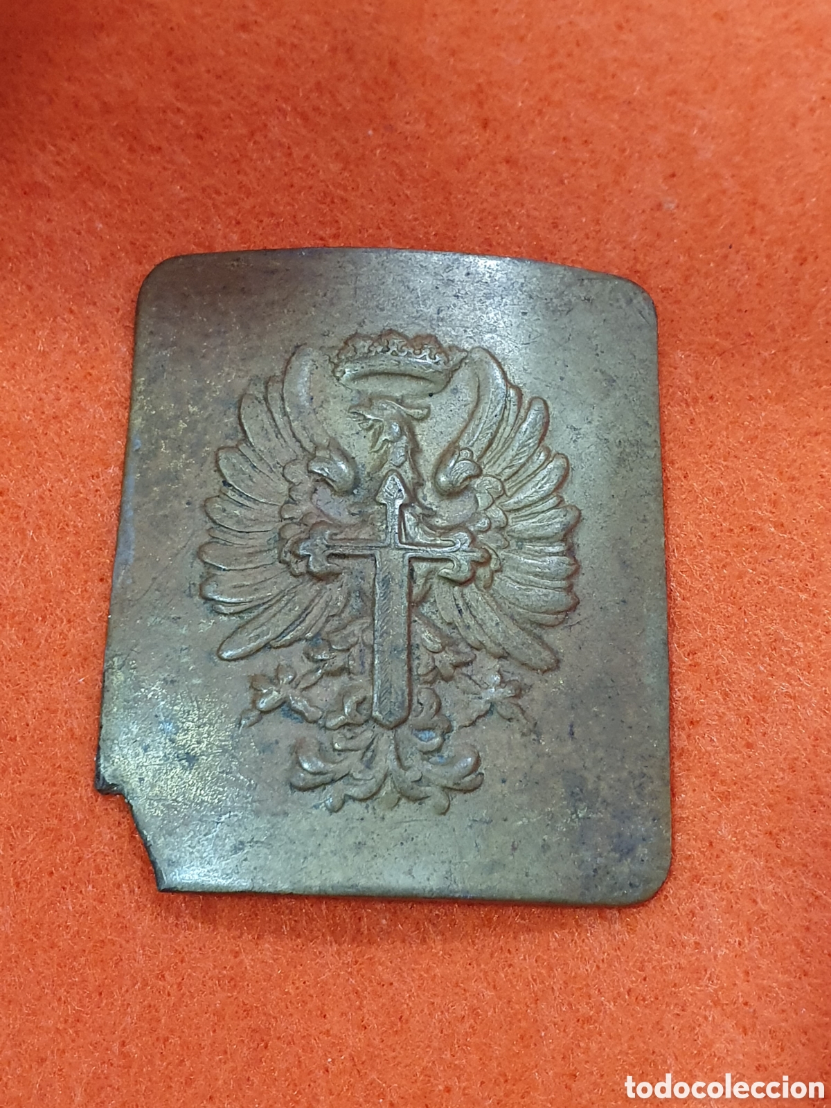Collezionismo: Hebilla de cintur&oacute;n militar. (L64)