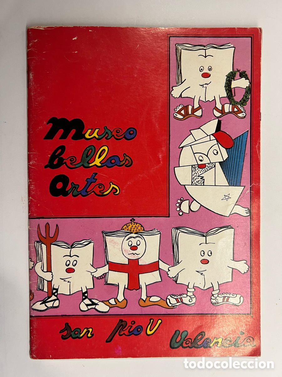 Collecting paper: MUSEO DE BELLAS ARTES SAN PIO V DE VALENCIA. Guia did&aacute;ctica para ni&ntilde;os (a.1964)