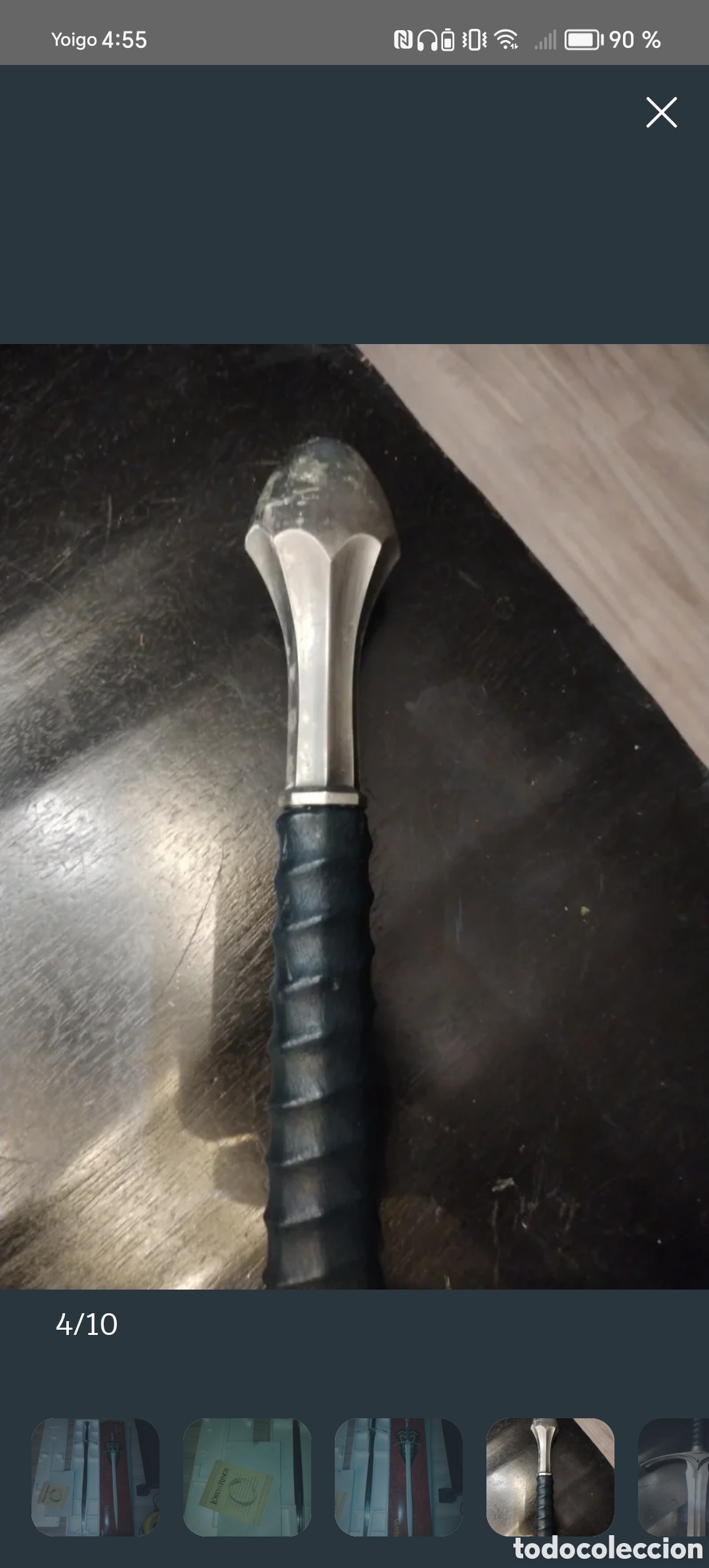 Coleccionismo: Espada Glamdring de El se&ntilde;or de los anillos - Foto 4