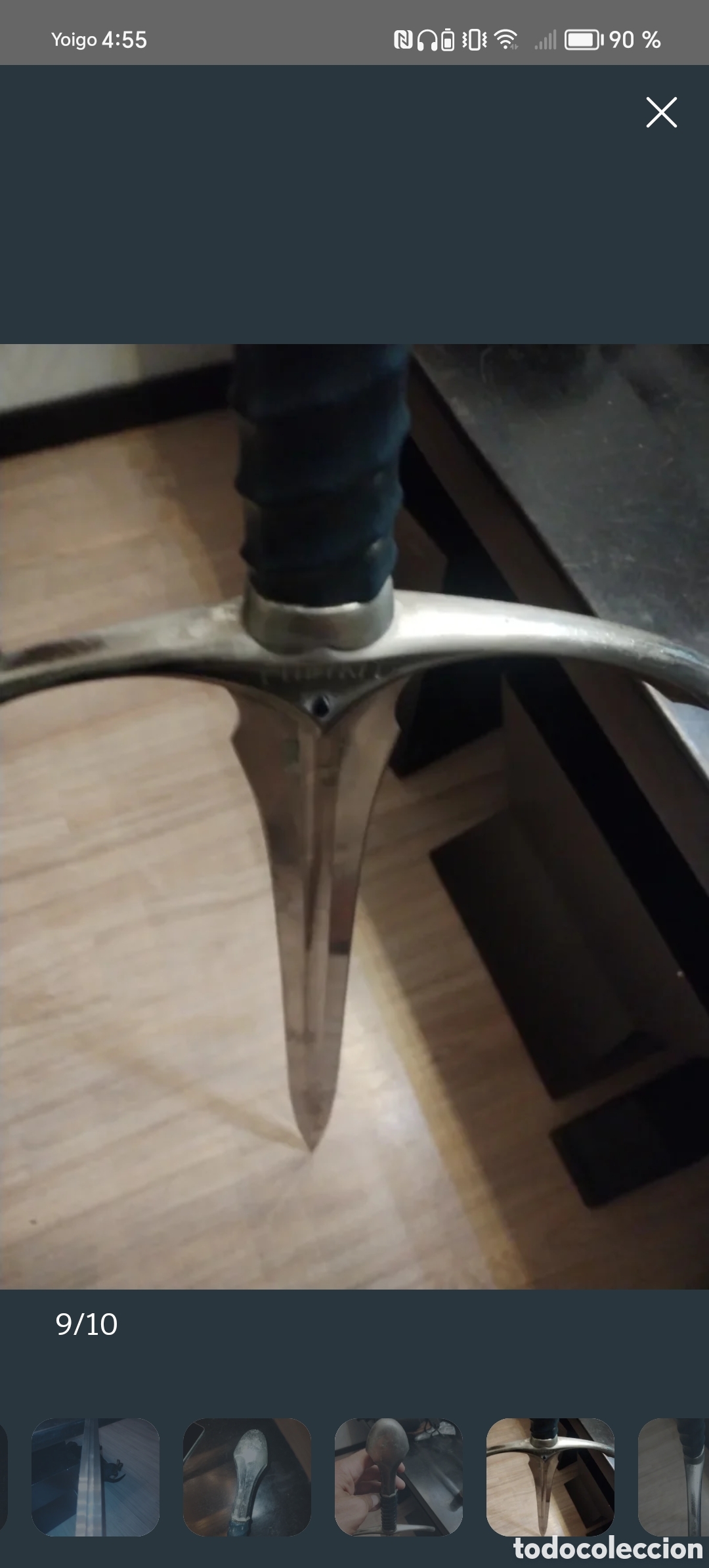 Coleccionismo: Espada Glamdring de El se&ntilde;or de los anillos - Foto 9