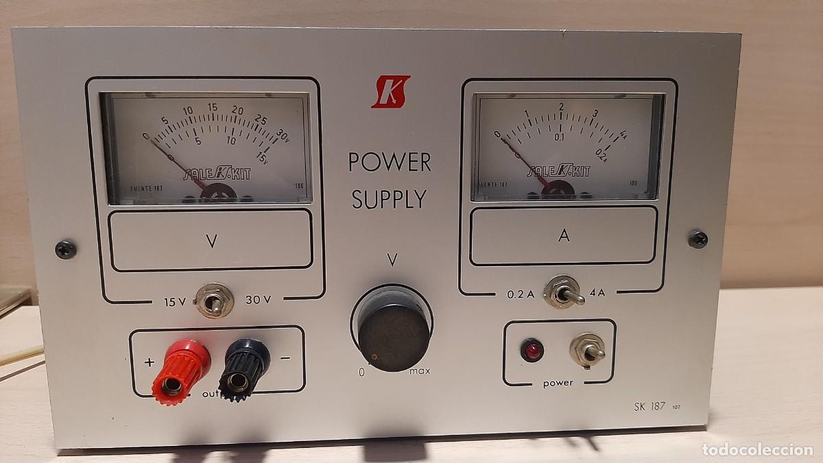 Coleccionismo: Fuente Alimentaci&oacute;n Vintage SALES-KIT SK-187