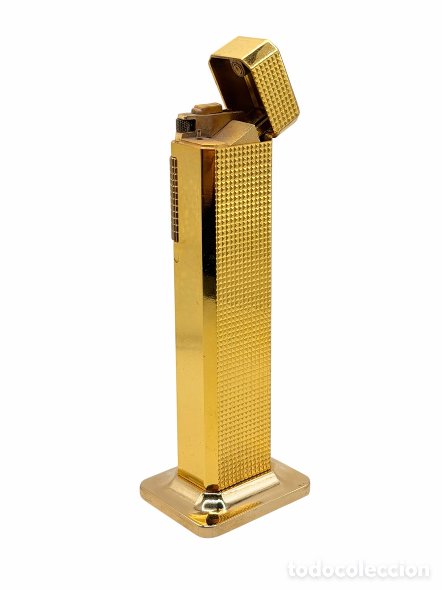 Collezionismo: Mechero Dorado Art D&eacute;co