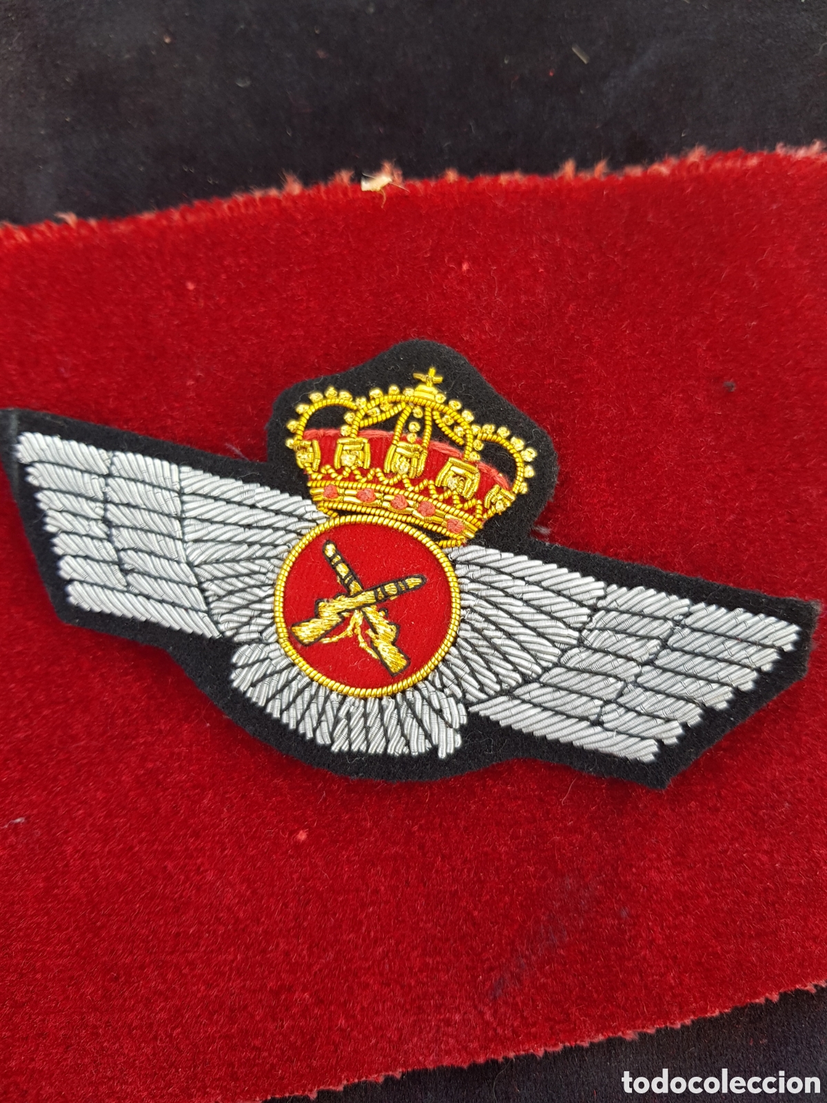 Coleccionismo: PARCHE BORDADO DE AVIACI&Oacute;N