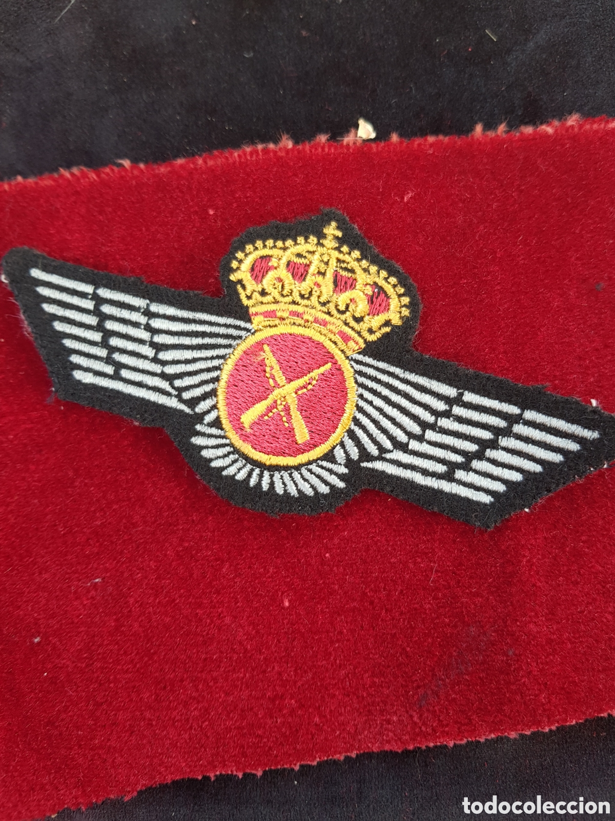Coleccionismo: PARCHE BORDADO DE AERON&Aacute;UTICA