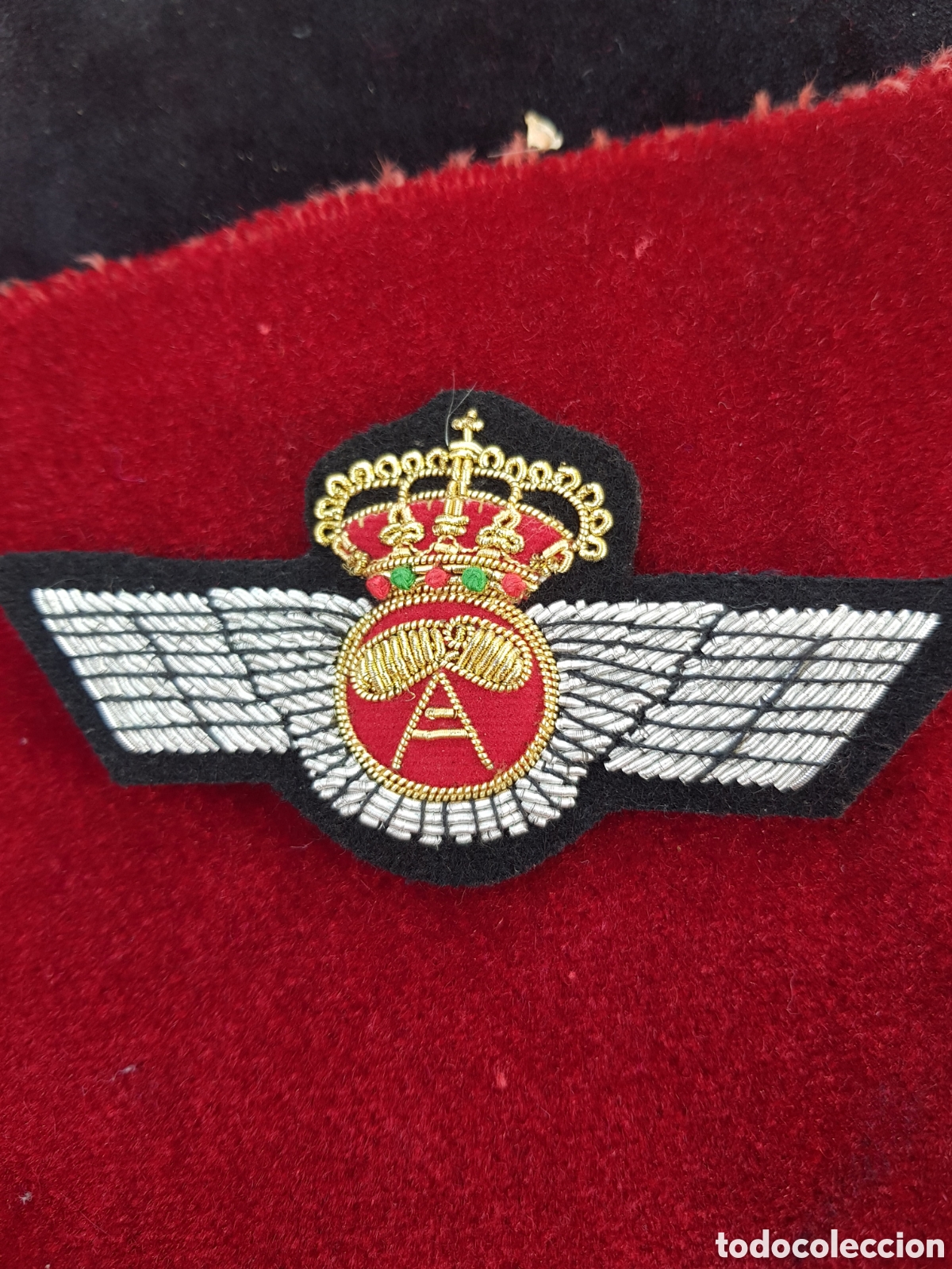 Coleccionismo: PARCHE BORDADO DE AERON&Aacute;UTICA
