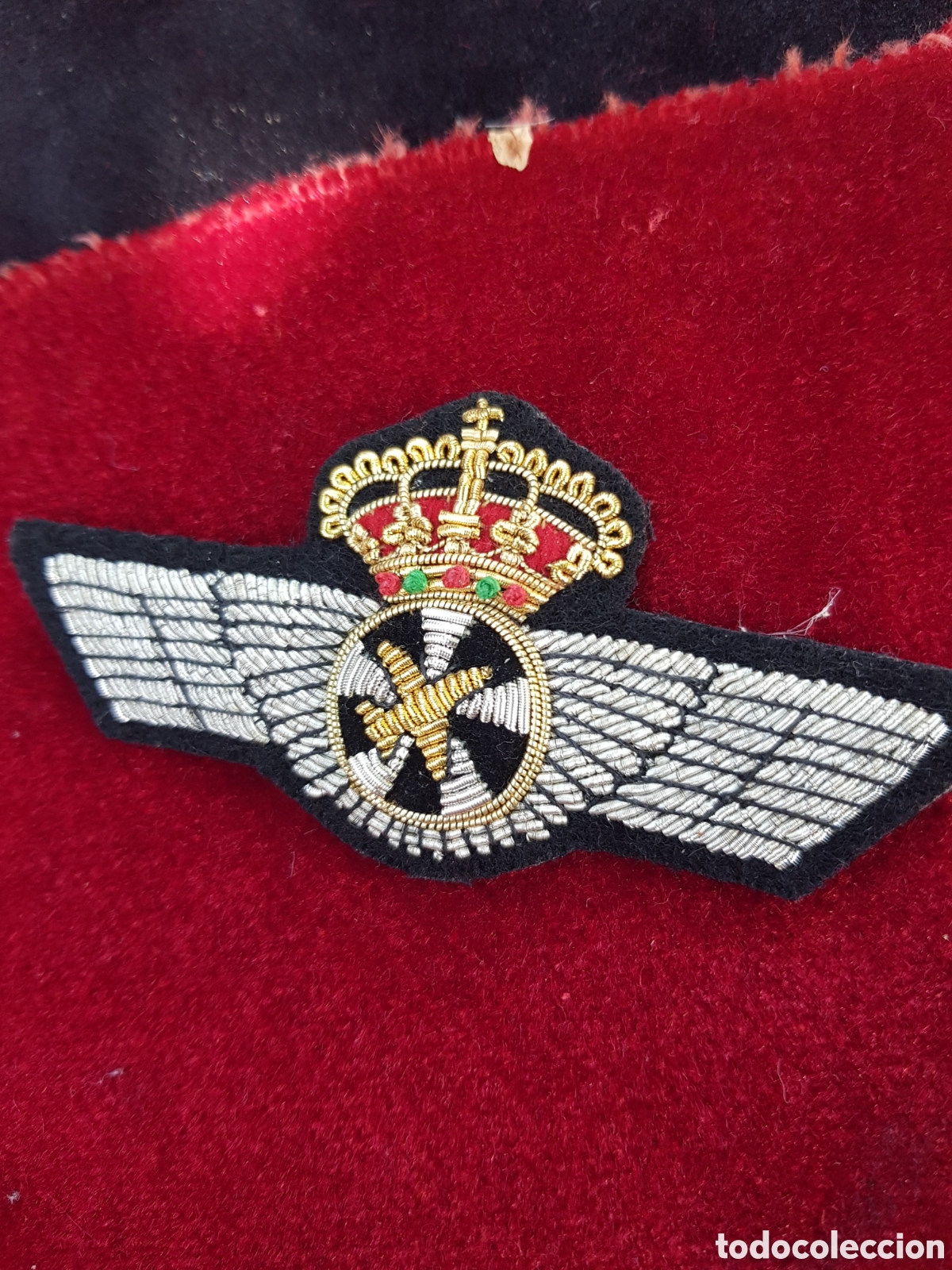 Coleccionismo: PARCHE BORDADO DE AERON&Aacute;UTICA