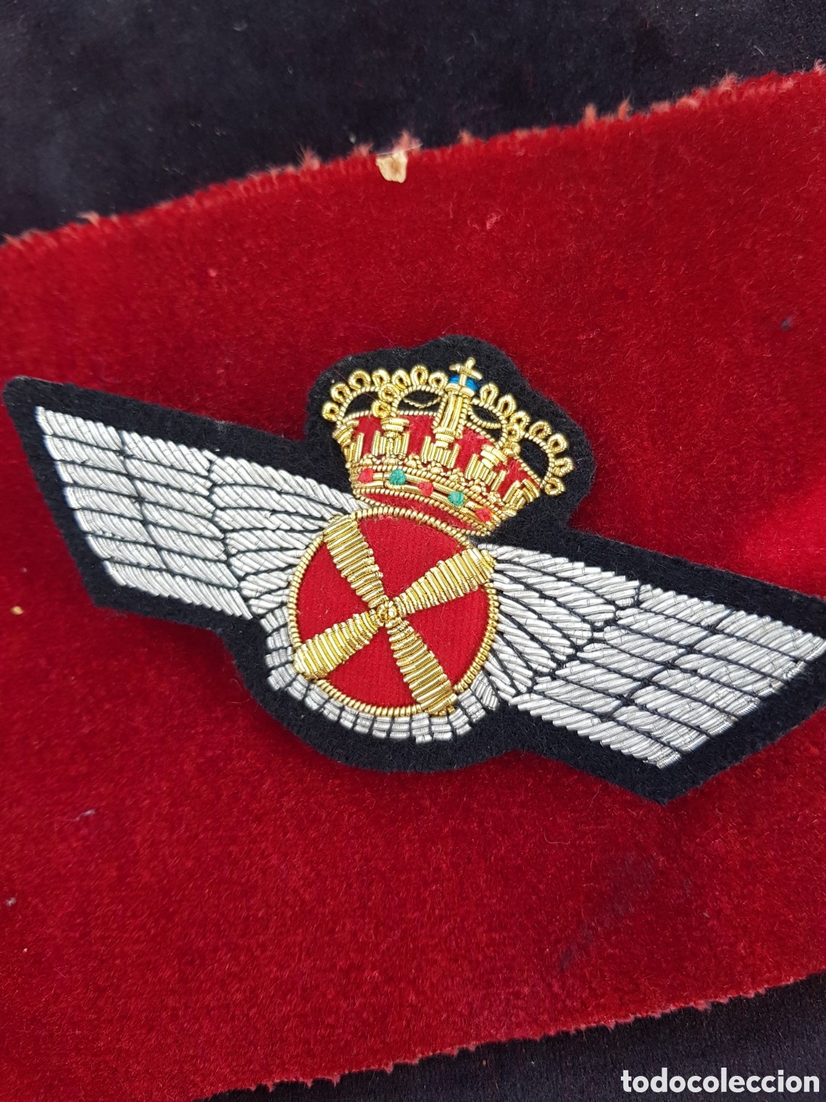 Coleccionismo: PARCHE BORDADO DE AERON&Aacute;UTICA