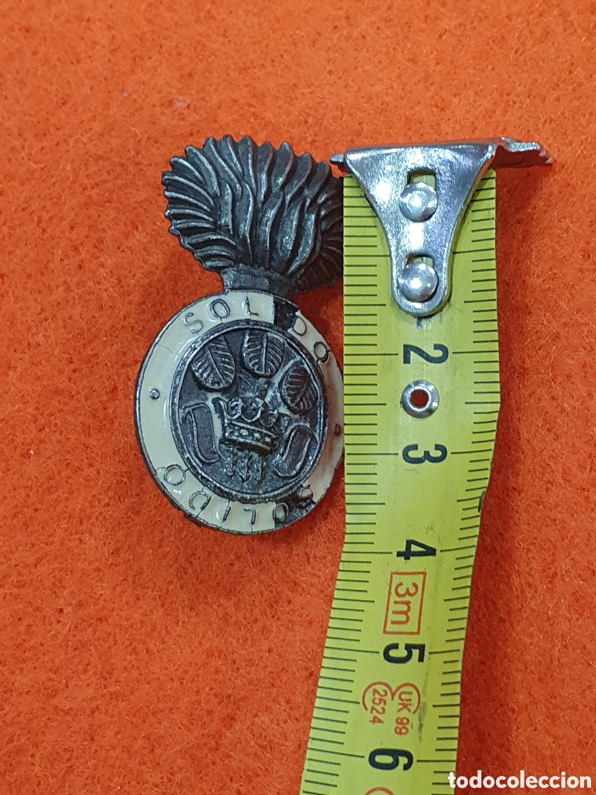 Coleccionismo: Insignia Militar S&oacute;lido. (L129) - Foto 4
