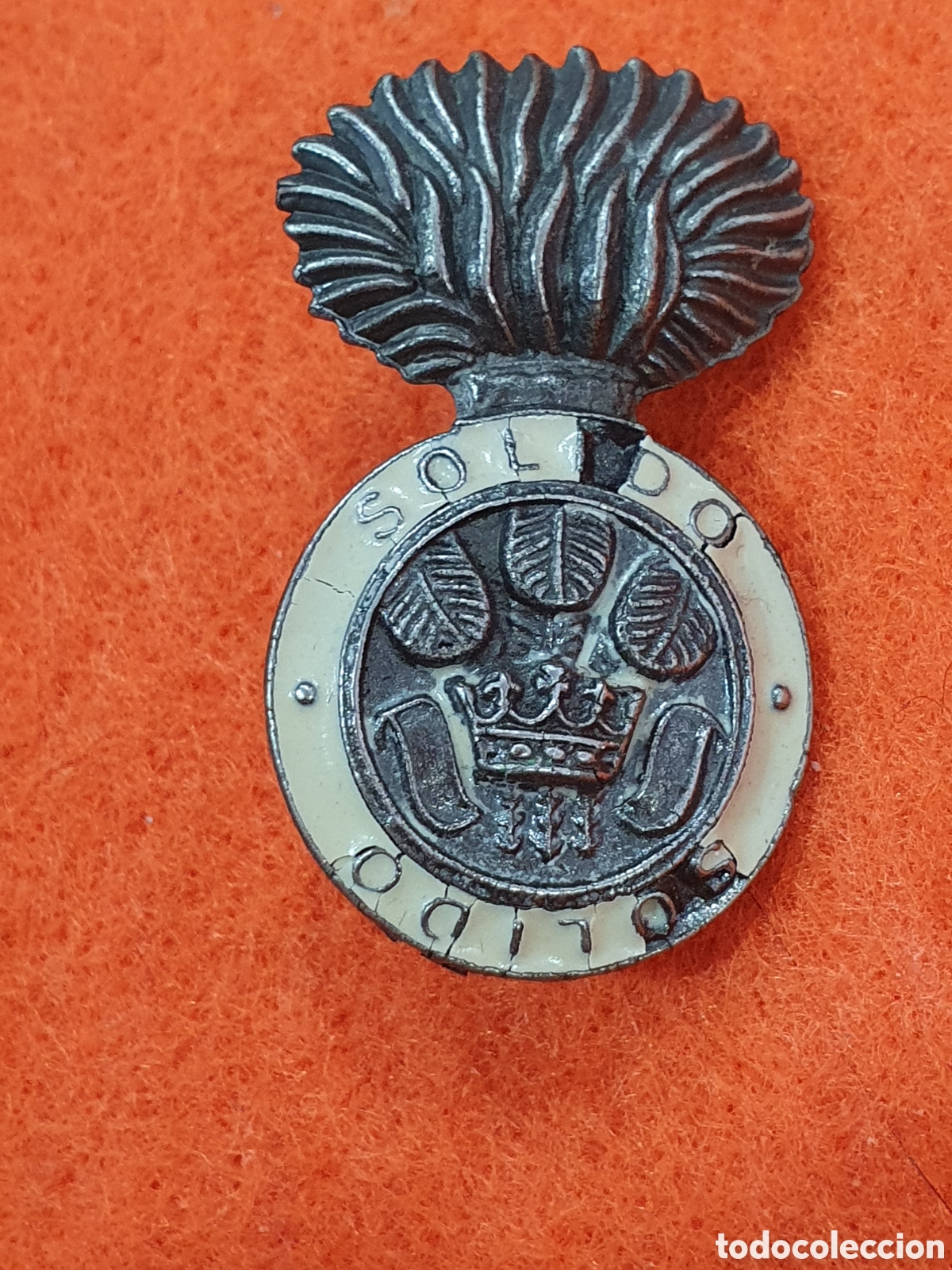 Coleccionismo: Insignia Militar S&oacute;lido. (L129)