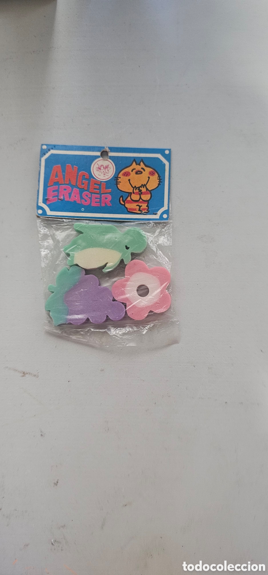 Coleccionismo: Gomas de borrar angel eraser