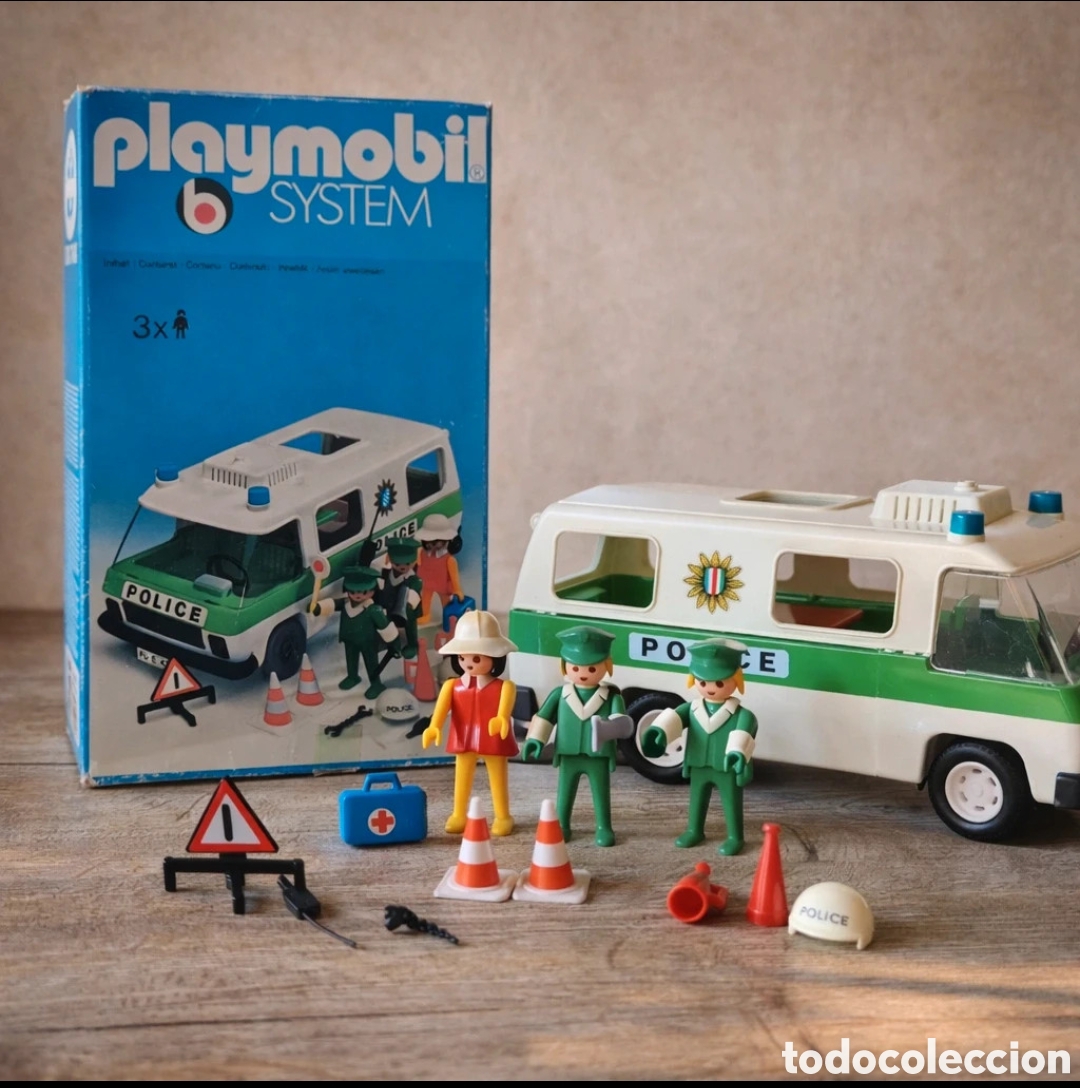 Coleccionismo: Playmobil polic&iacute;a rf 3253