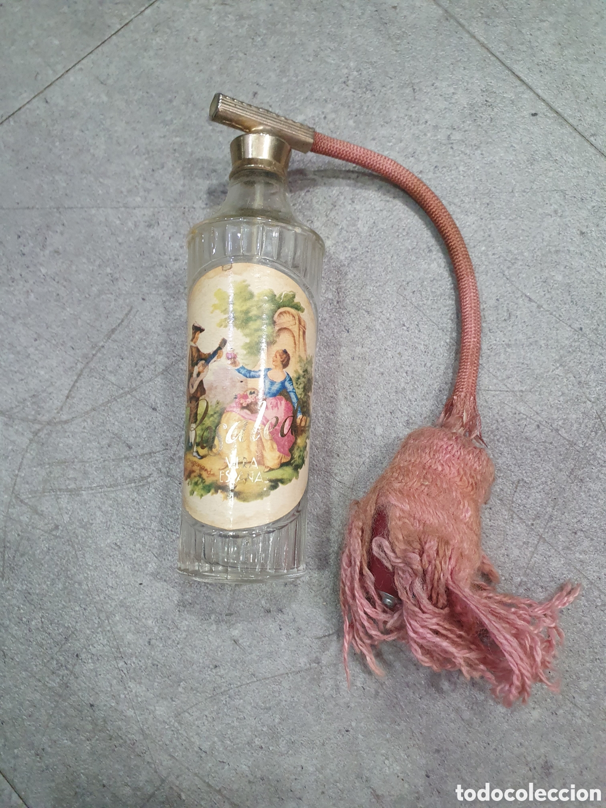 Sammeln: Bote difusor de perfume con escena rom&aacute;ntica. (L64)
