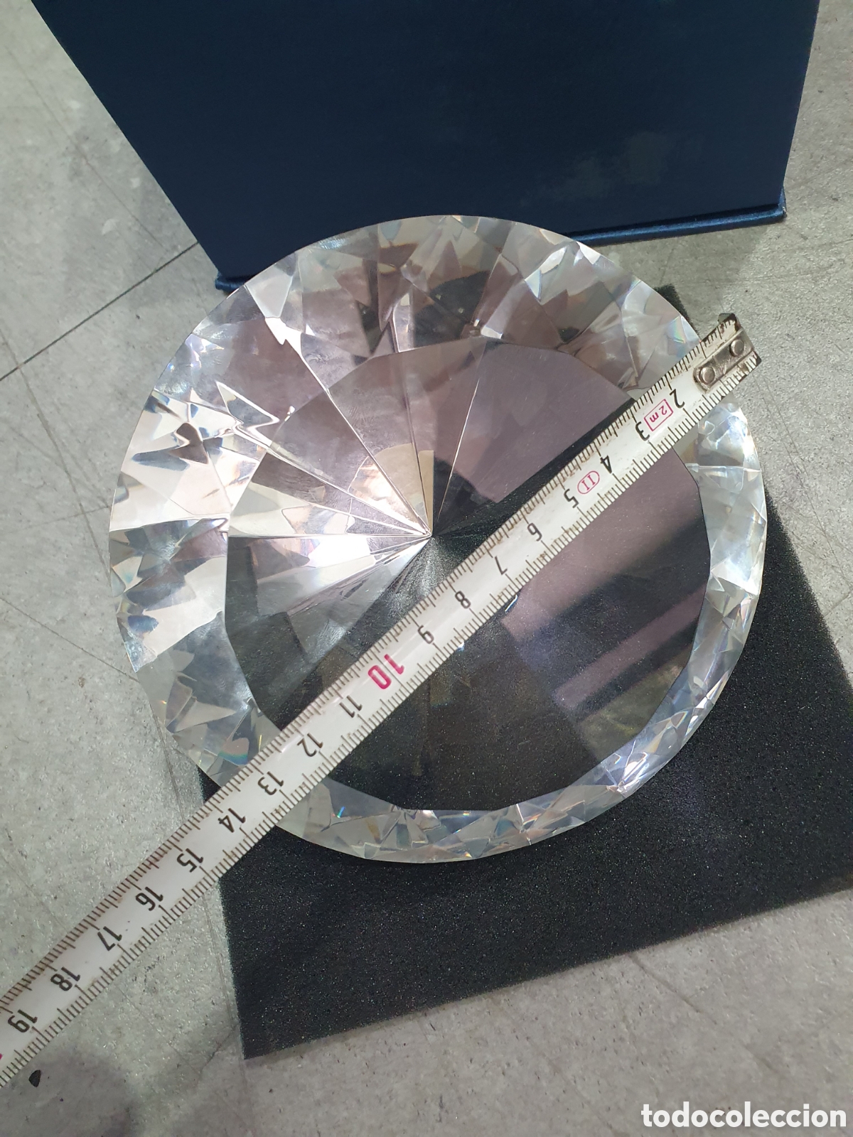 Coleccionismo: Pisapapeles en forma de brillante. (L90) - Foto 3