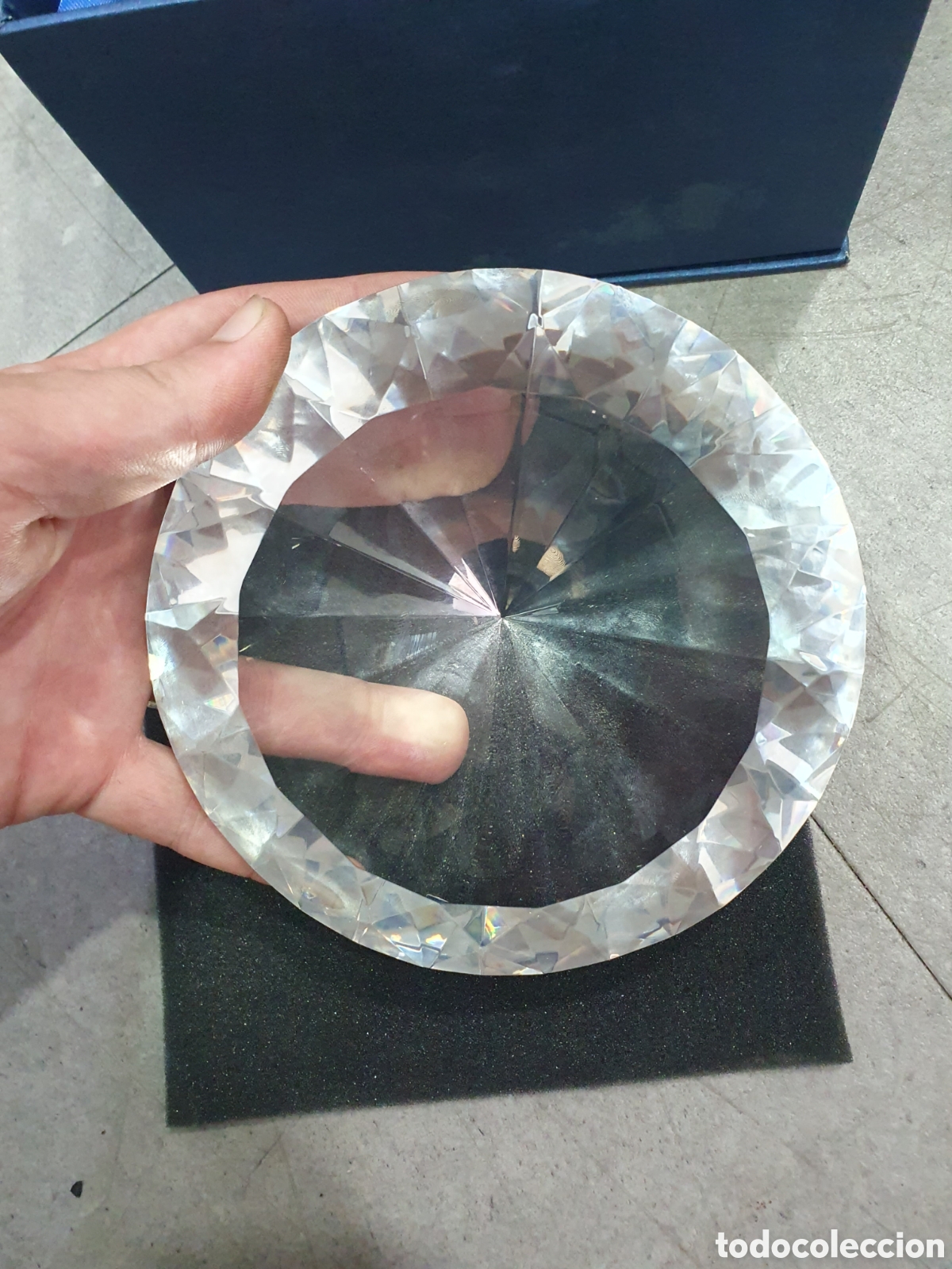 Coleccionismo: Pisapapeles en forma de brillante. (L90) - Foto 5