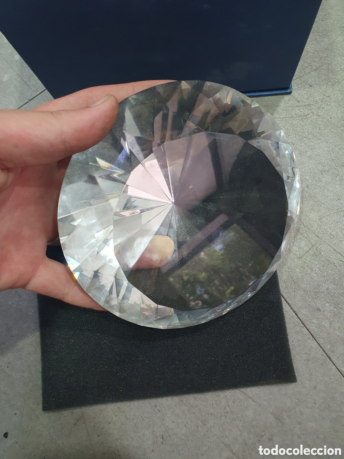 Coleccionismo: Pisapapeles en forma de brillante. (L90) - Foto 6