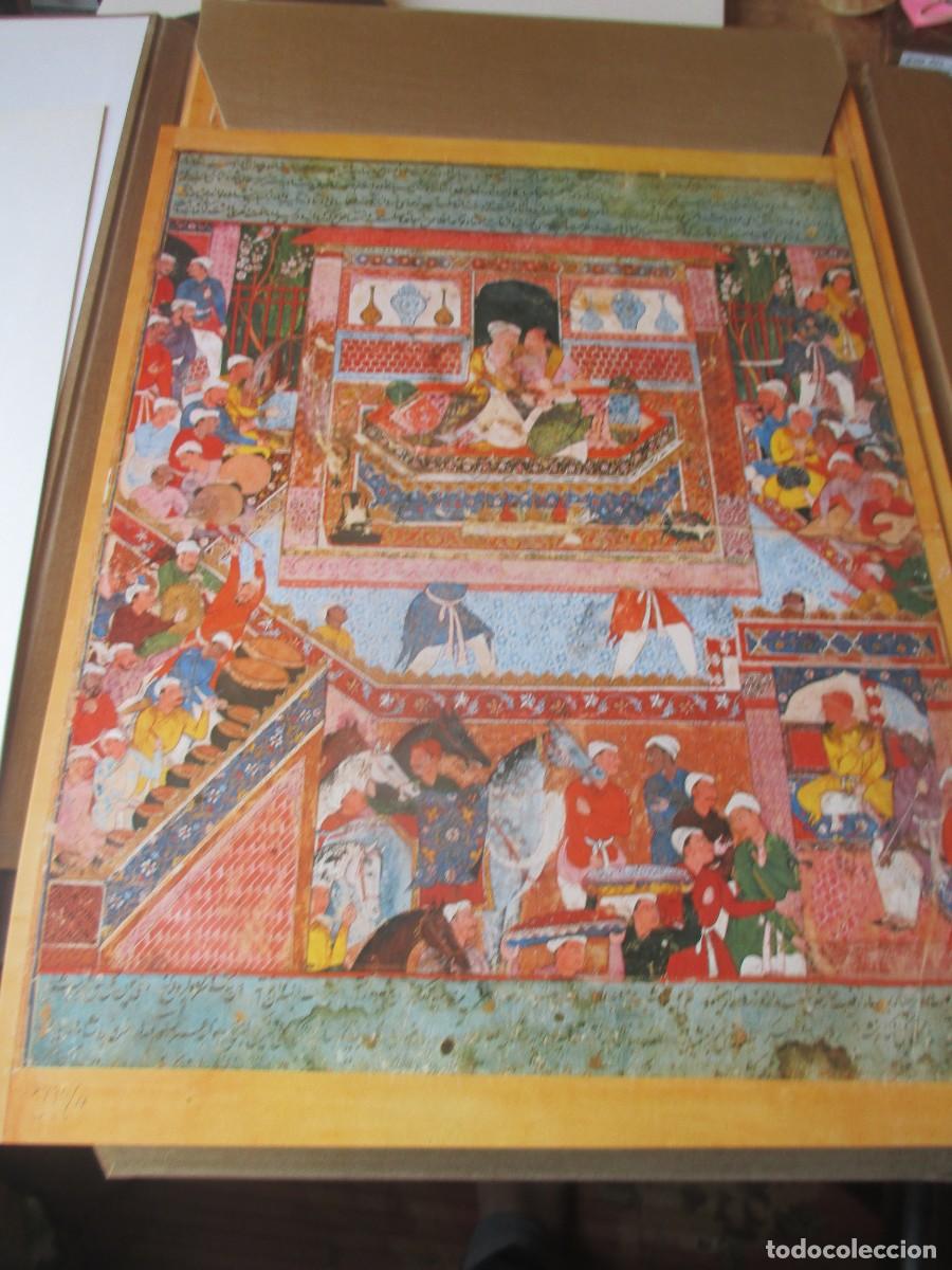 Sammelleidenschaft Papier: HAMZA-NAMA I y II ( Dos carpetas con 61 + 27 l&aacute;minas ) W41226