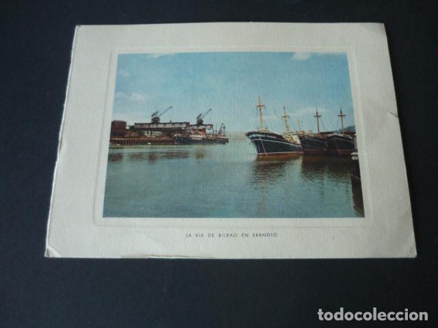 Sammelleidenschaft Papier: ERANDIO BILBAO VIOZCAYA LA RIA TARJETA 12,5 X 16,5 CM