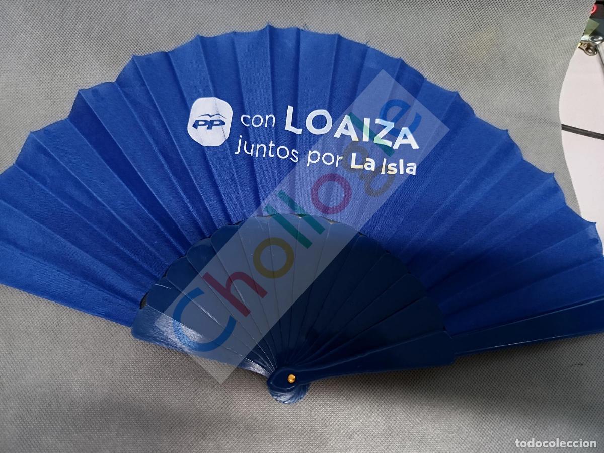 Coleccionismo: Abanico PP on Loaiza juntos por la Isla