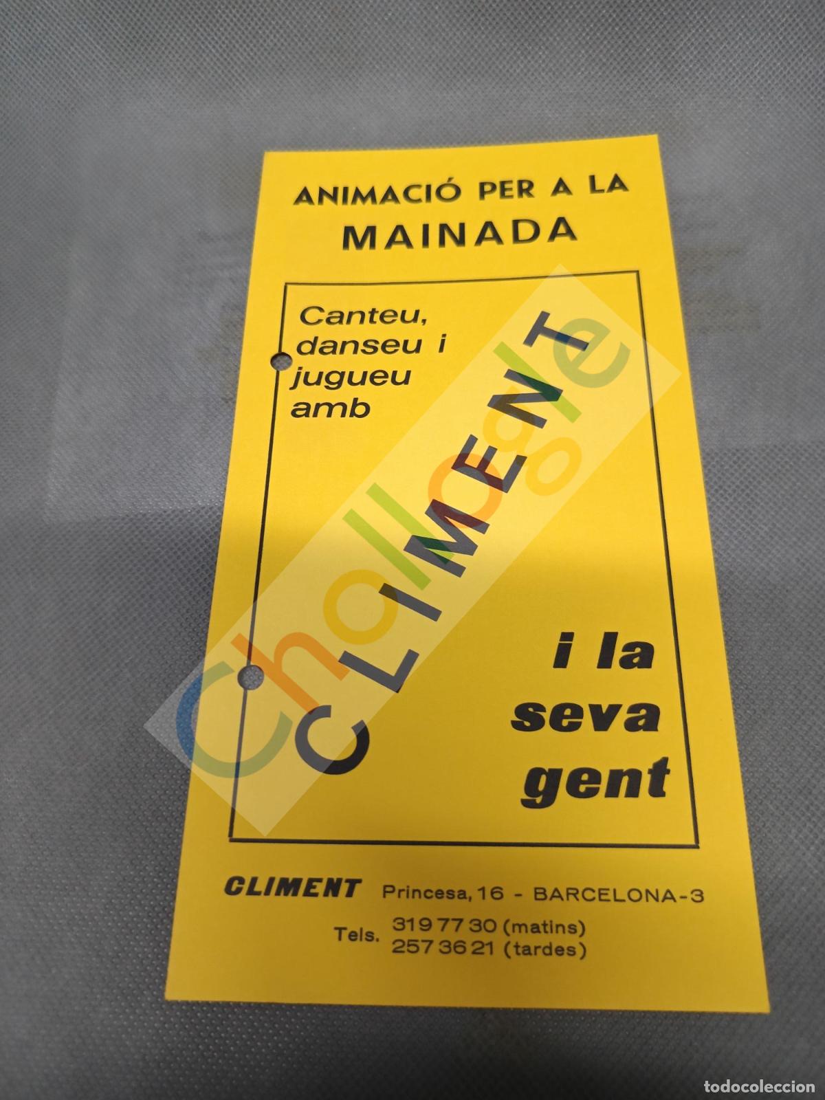 Coleccionismo: Climent animaci&oacute; mainada a&ntilde;os 80 - Foto 1