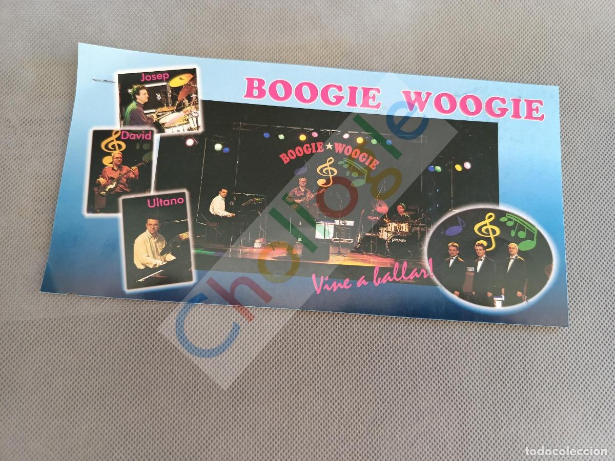 Coleccionismo: Conjunto musical grupo orquesta Boogie Woogie