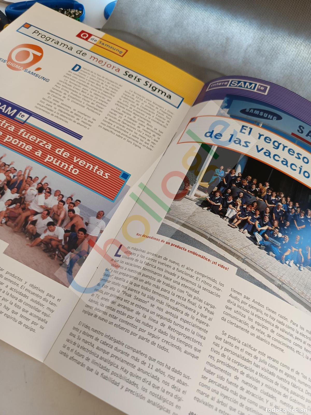 Coleccionismo: Cat&aacute;logo Samsung 12 paginas - Foto 2