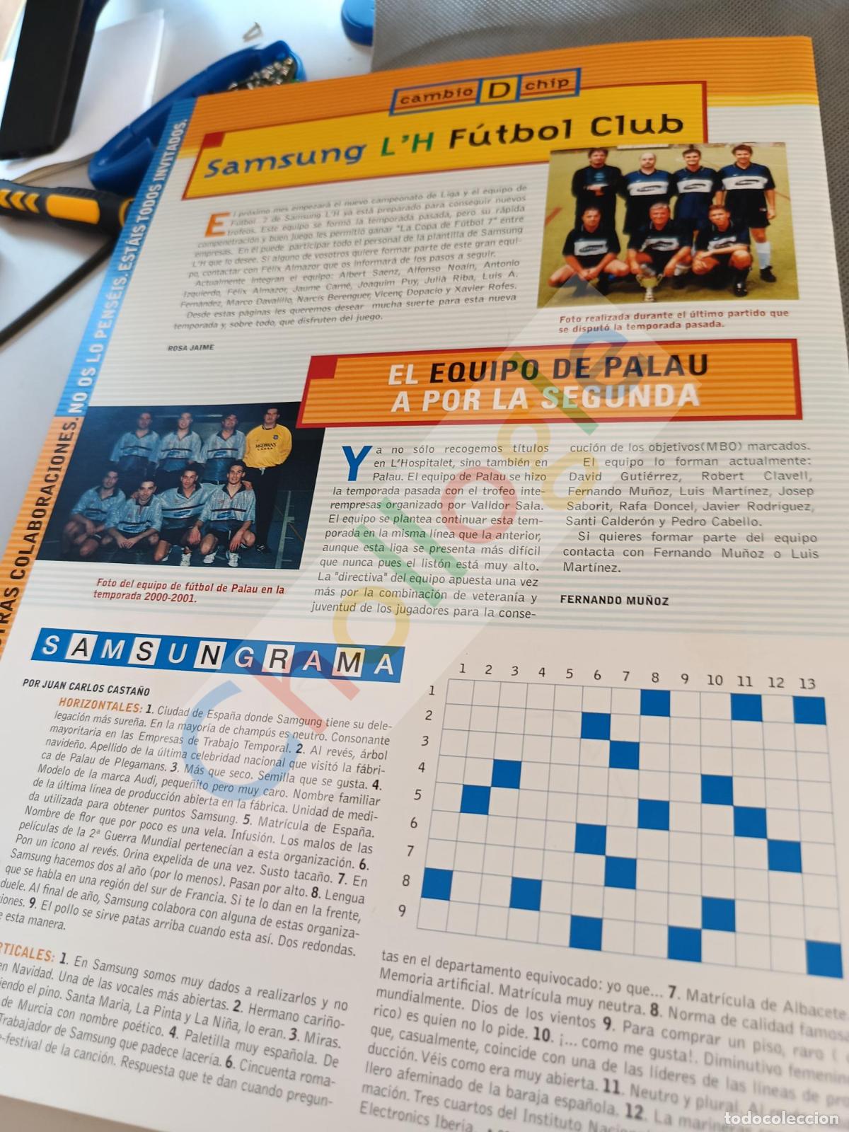 Coleccionismo: Cat&aacute;logo Samsung 12 paginas - Foto 3