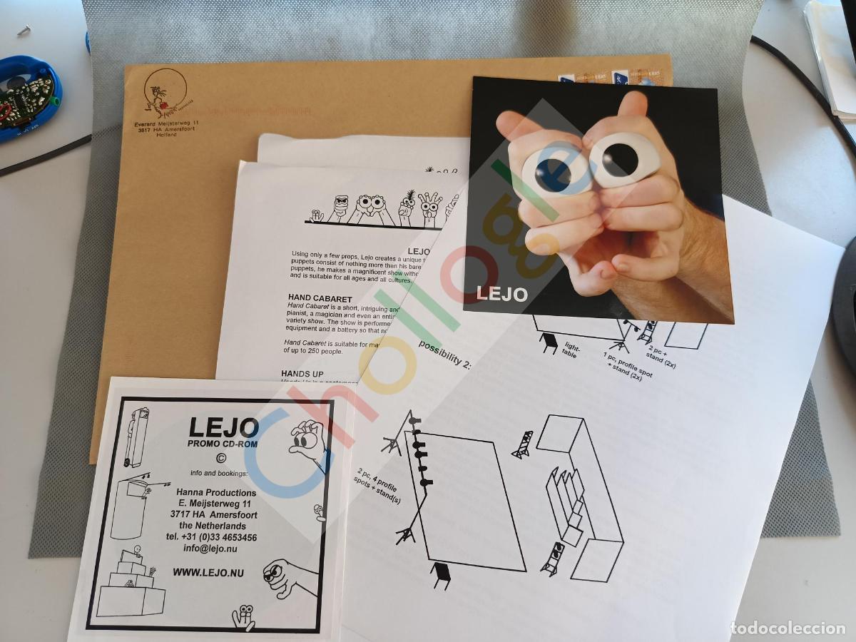 Coleccionismo: Lejo documentaci&oacute;n teatro holanda con cd