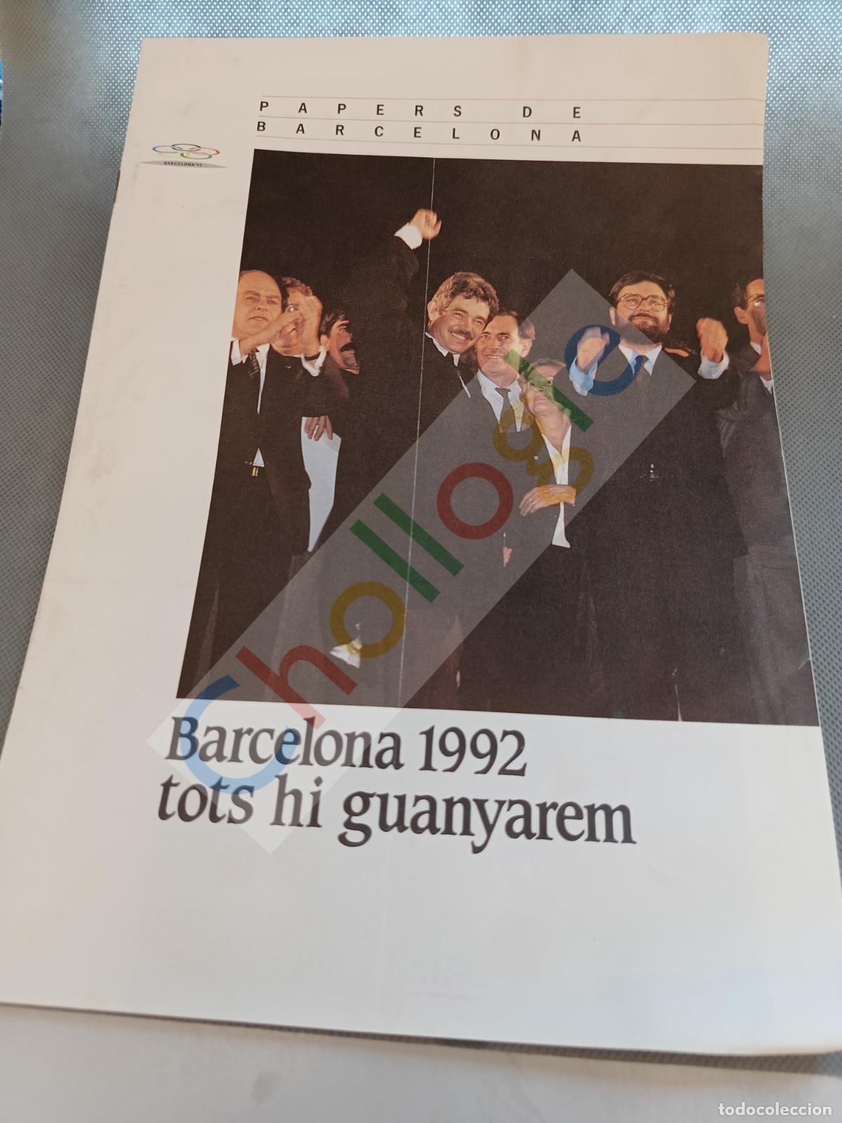 Coleccionismo: Papers de barcelona PSC PSOE Barceiona 92