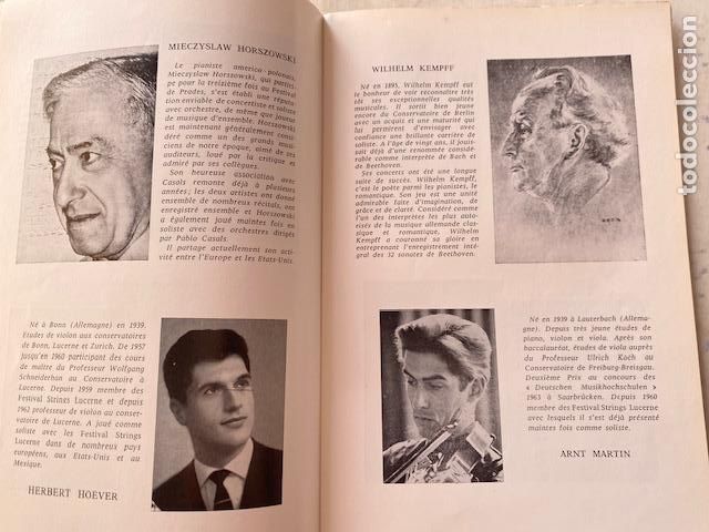 Coleccionismo: Festival de Prades. MCMLXIV. 1964. Pau Casals. Programa - Foto 2