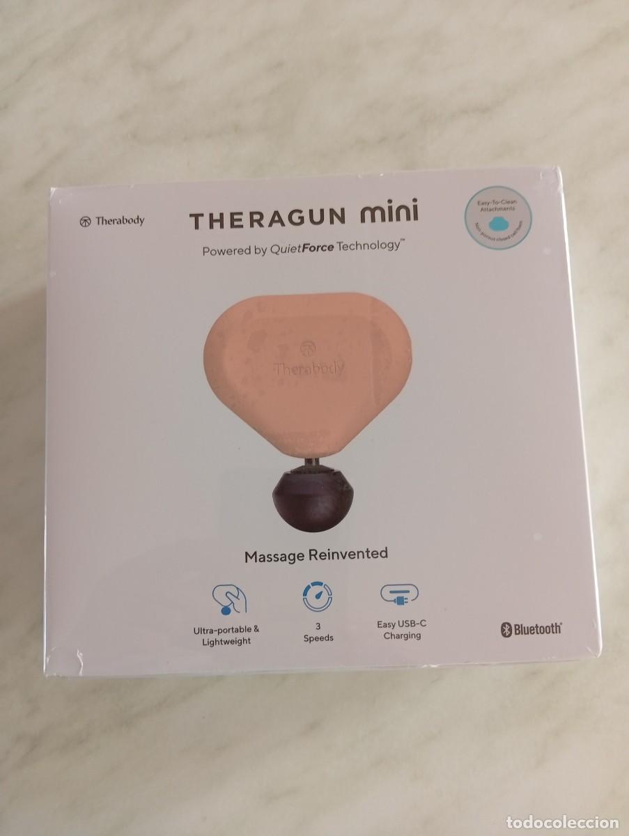 Coleccionismo: Pistola de masaje ultraport&aacute;til Theragun Mini. Masajeador de espalda. Therabody. Precintado