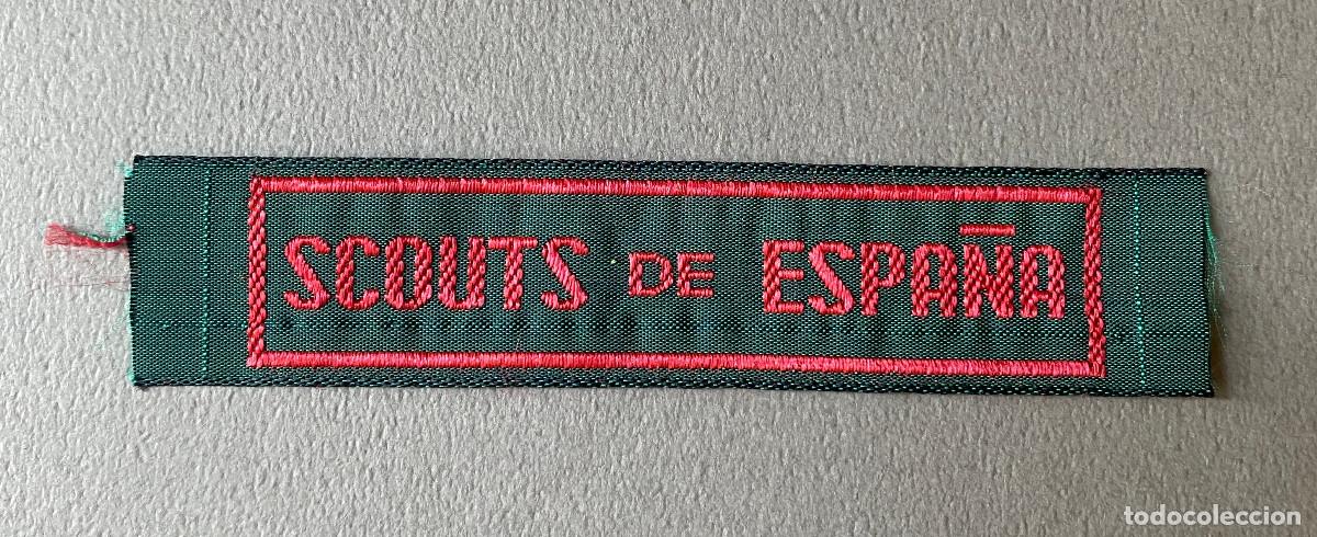 Coleccionismo: ASDE SCOUTS DE ESPA&Ntilde;A - CINTA ASOCIATIVA v2 - SCOUT - ESCULTISMO