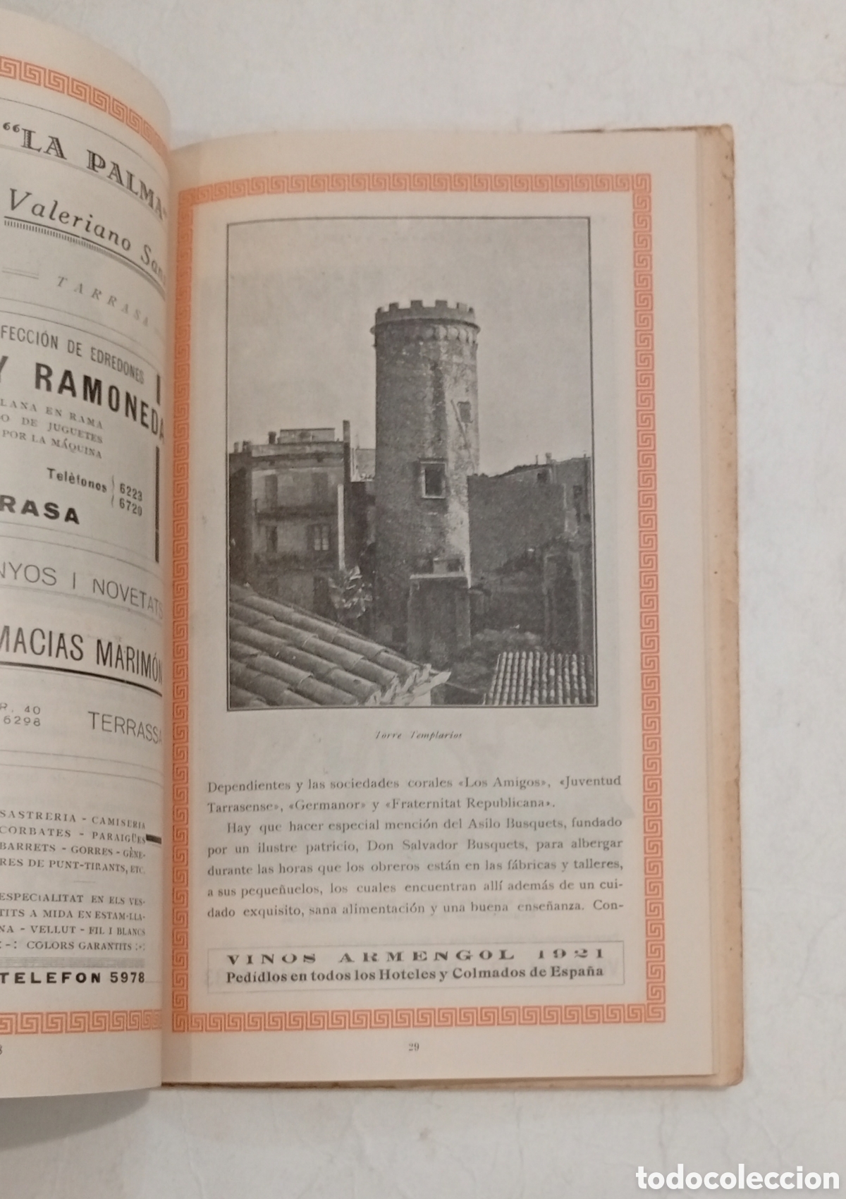 Coleccionismo: Fiesta mayor de Tarrasa 1927 Terrassa - Foto 3