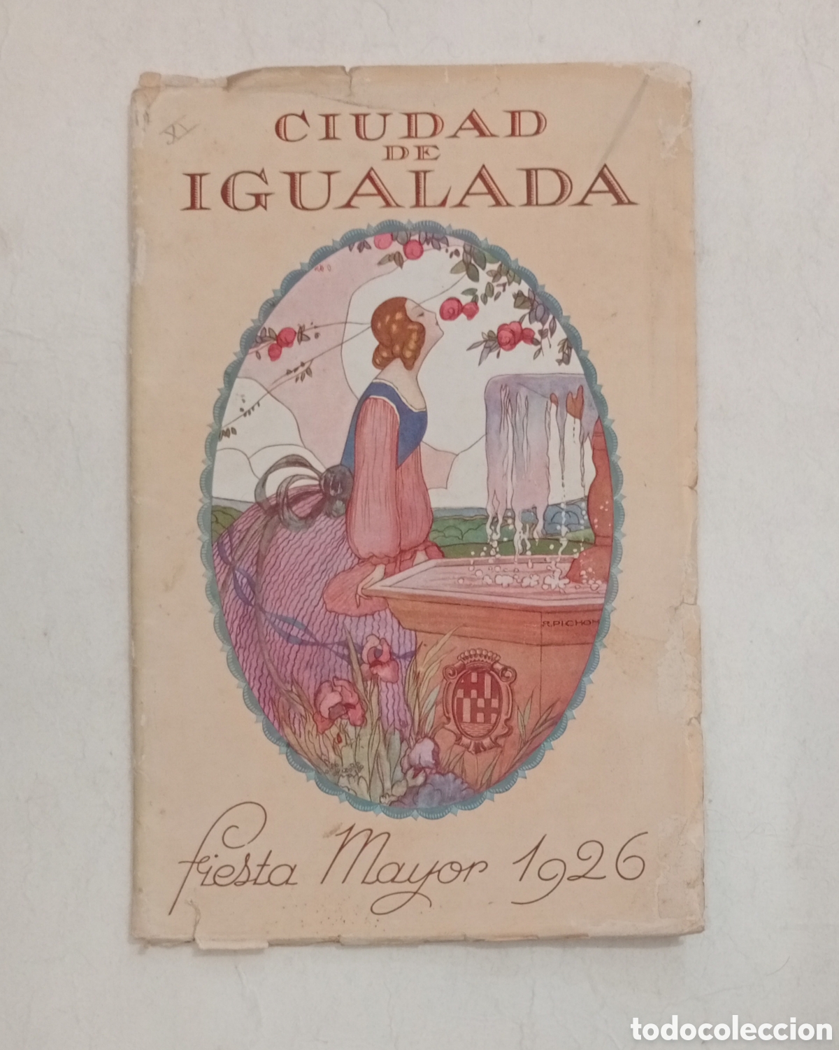Coleccionismo: Programa fiesta mayor Ciudad de Igualada 1926 - Foto 1