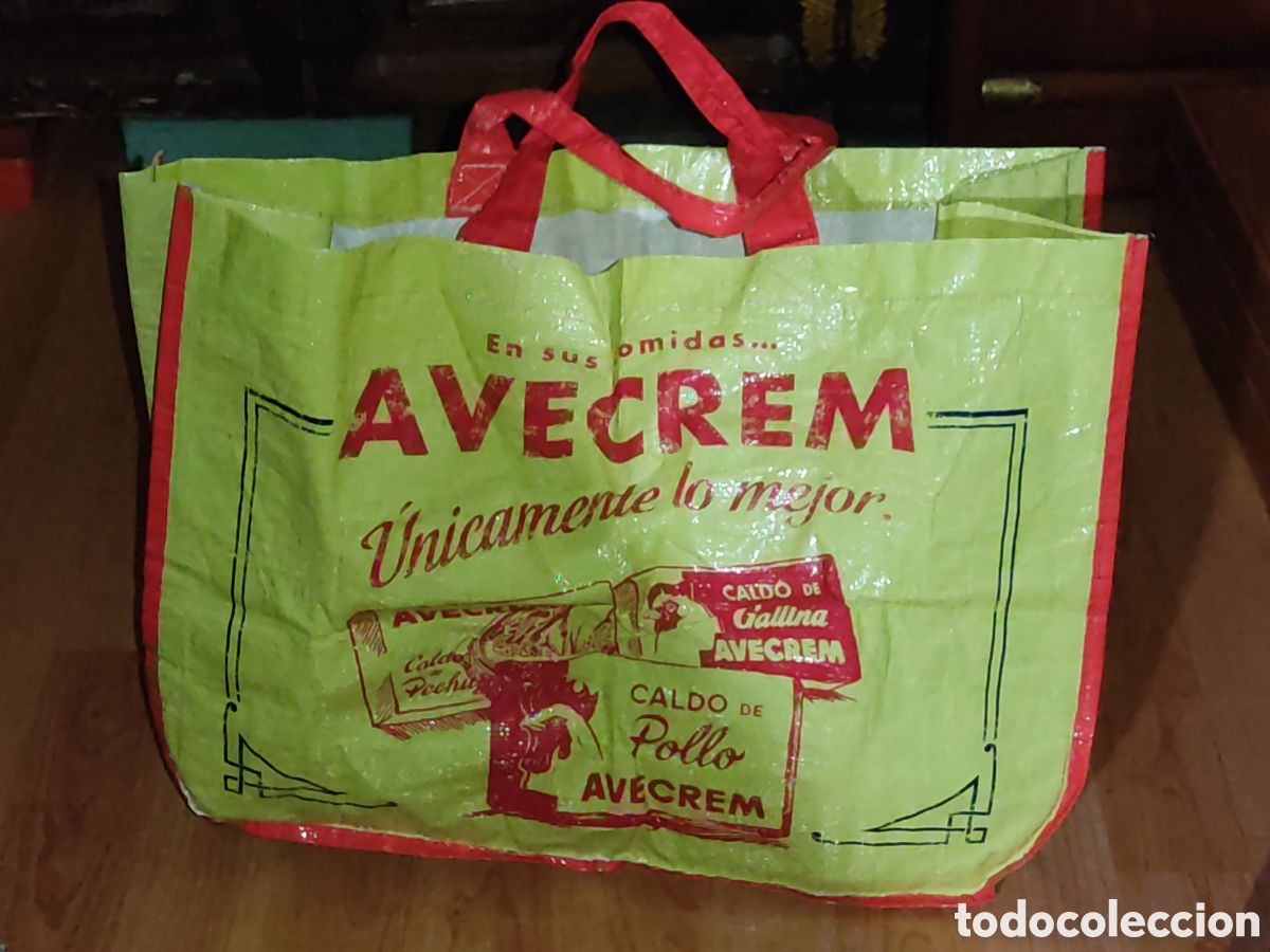 Coleccionismo: Bolsa Avecrem,a&ntilde;os 80