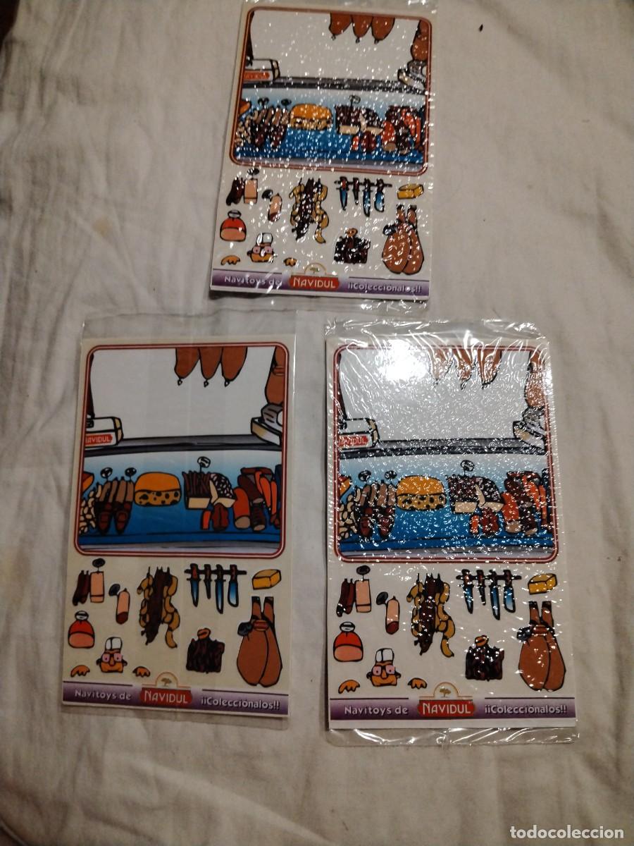 Coleccionismo: PEGATINAS - NAVITOYS DE NAVIDAD - A&Ntilde;OS 80 NAVIDUL