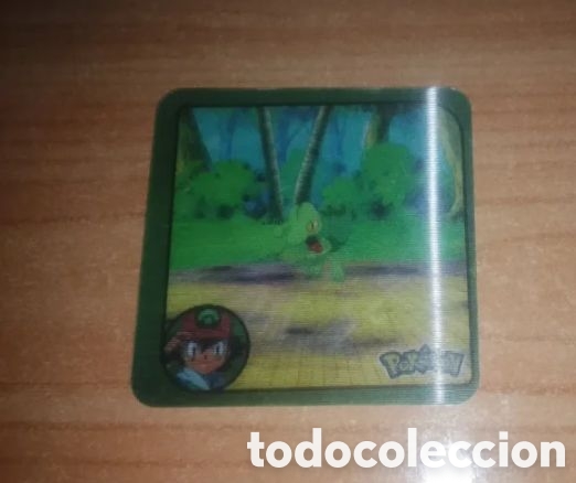 Coleccionismo: Tarjeta lenticular Pok&eacute;mon Advanced H4 - Treecko - New Era Cap - Original