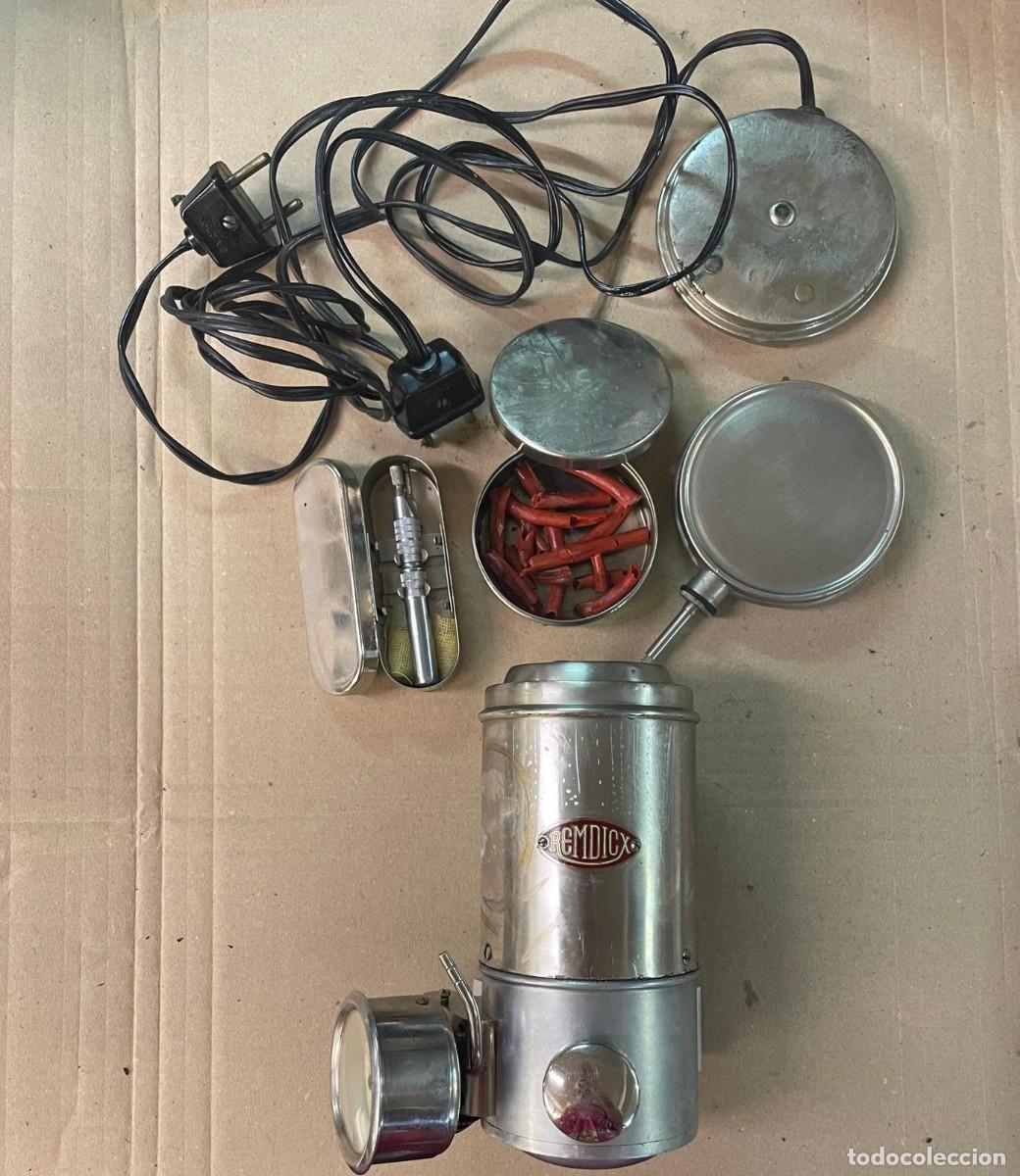 Sammeln: Antiguo equipo de electroterapia de la marca Remdicx, mediados del siglo XX