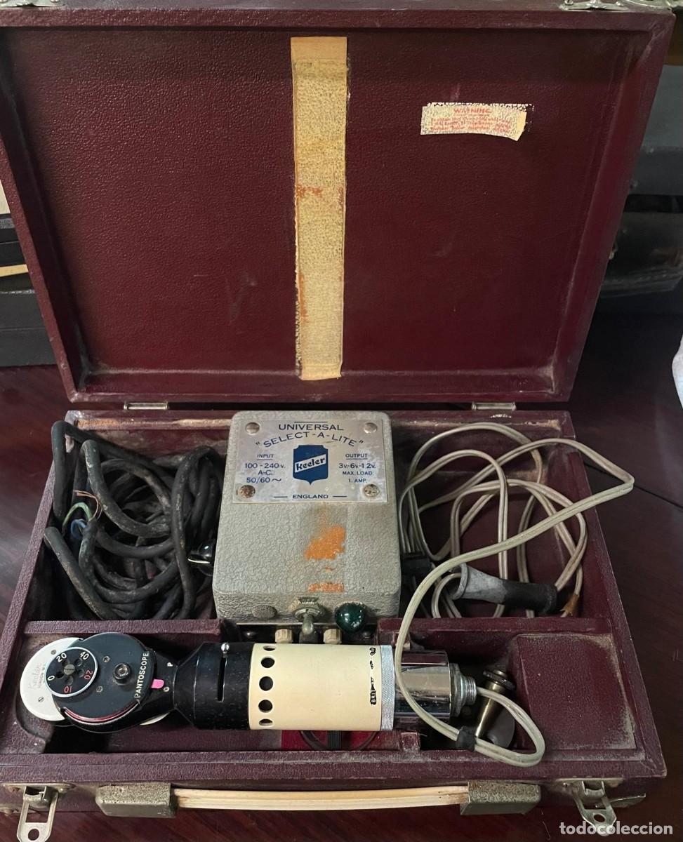 Collecting: Antiguo equipo de oftalmolog&iacute;a Keeler Pantoscope, Inglaterra, c. 1950-1970