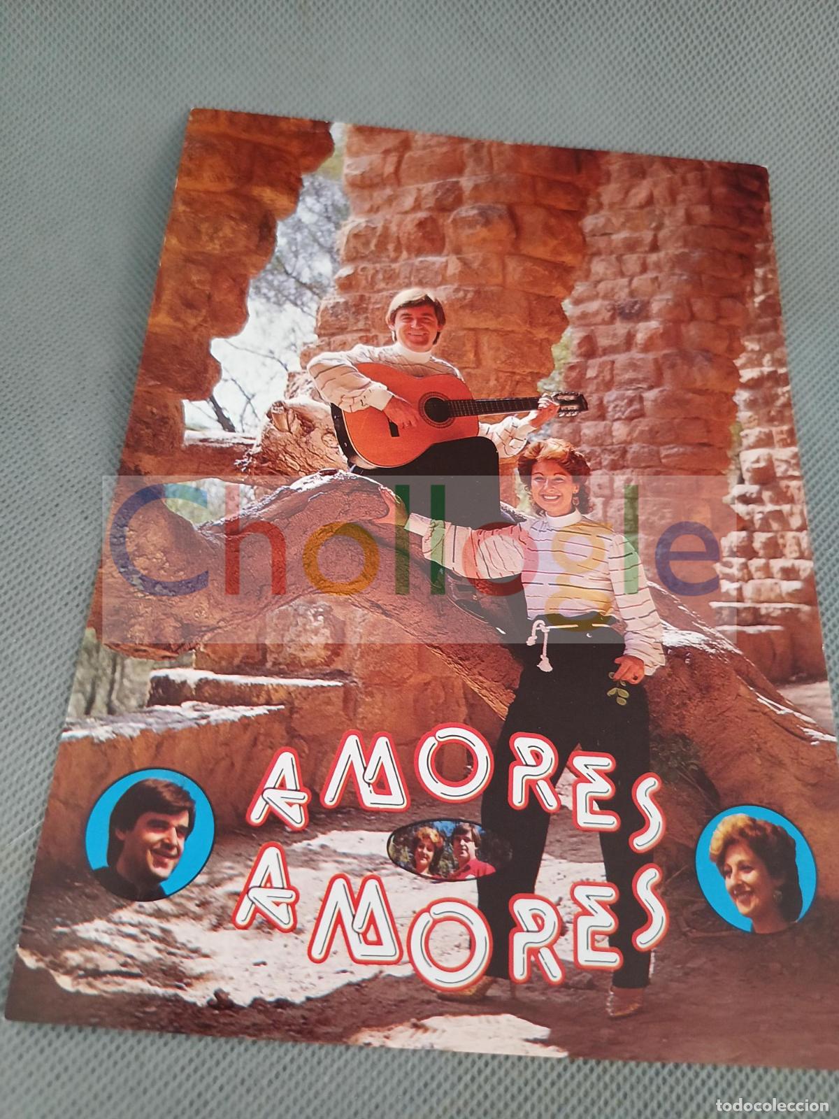 Coleccionismo: Hoja promocional Duo Amores Humor y cancion a&ntilde;os 80