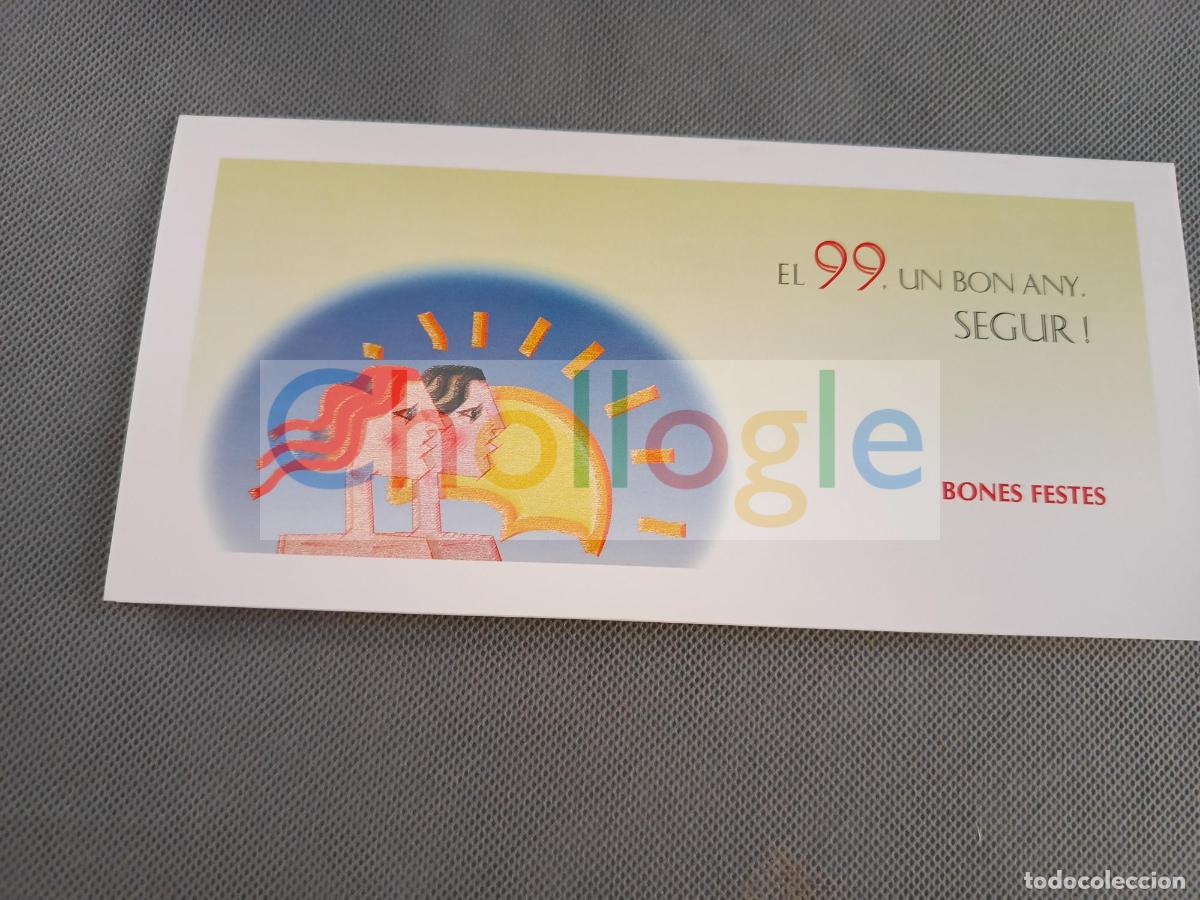 Coleccionismo: Felicitaci&oacute;n de Navidad PSC PSOE - Foto 1