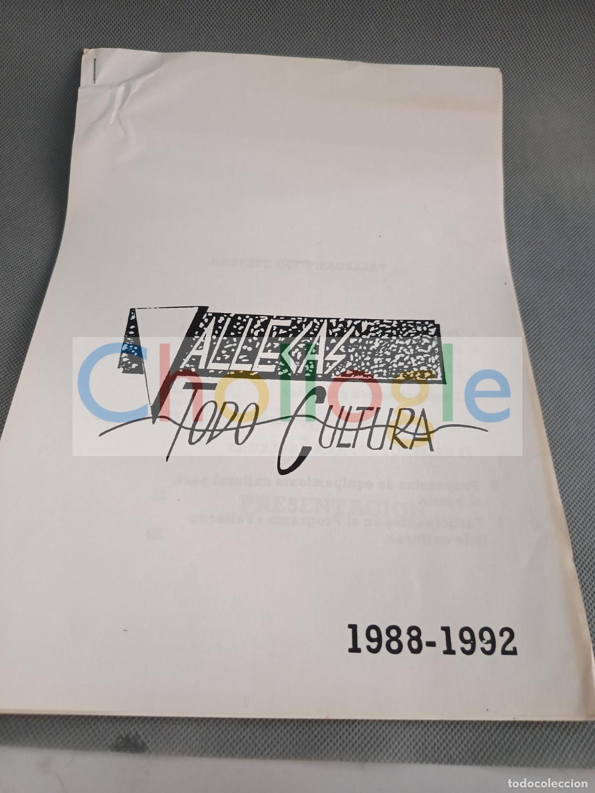 Coleccionismo: Dossier Vallekas a toda cultura 1988 - 1992 256 p&aacute;ginas