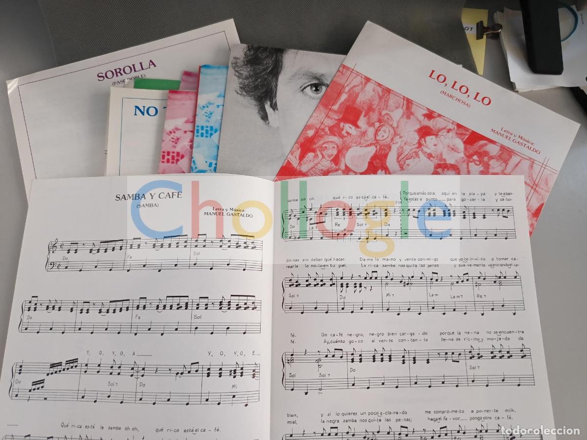 Coleccionismo: Partituras para piano Gastaldo Ediciones todos los ritmos ideal para orquestas