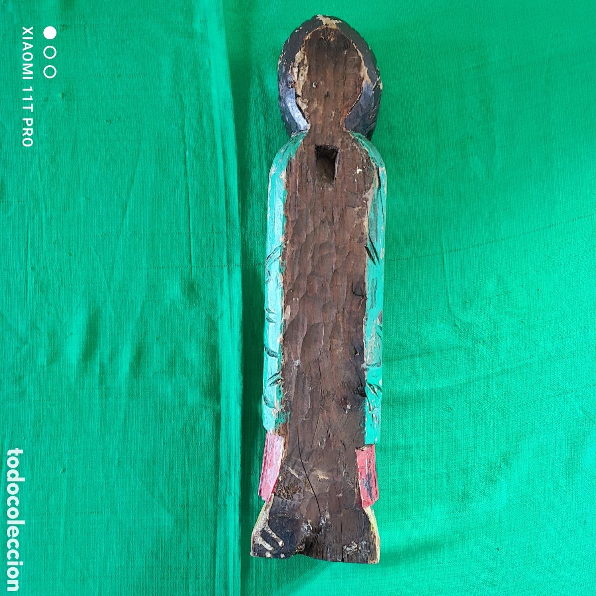 Coleccionismo: Talla madera San Pablo. - Foto 4