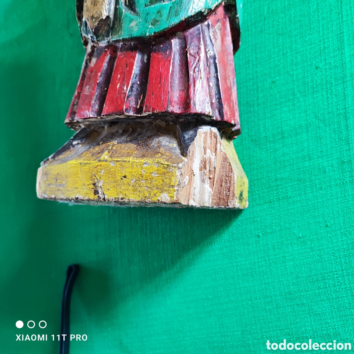 Coleccionismo: Talla madera San Pablo. - Foto 5