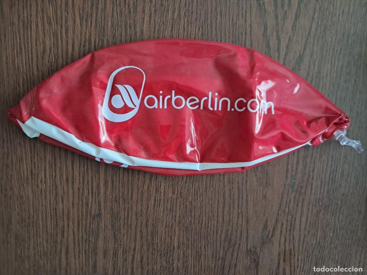 Coleccionismo: pelota de playa, con publicidad, Air Berlin, transporte a&eacute;reo.