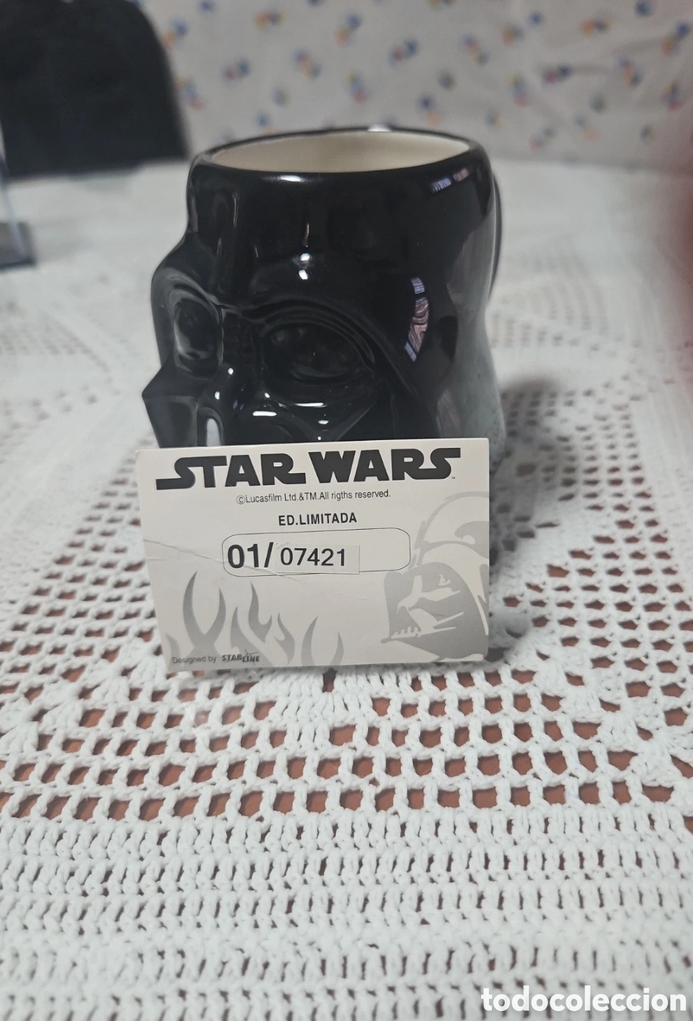Coleccionismo: Taza Darth Vader Edicion Limitada n&deg;01
